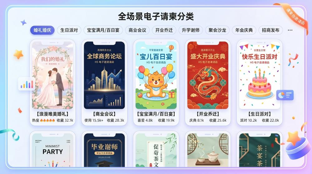 免费招商请柬模板多到炸！新手也能5分钟搞定，不花1分钱